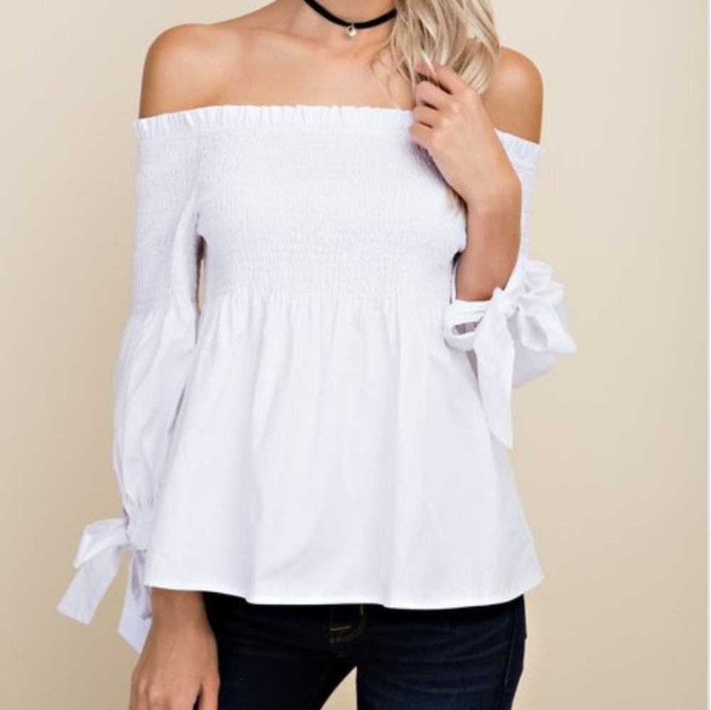 Off shoulder top - Picture 3 of 4